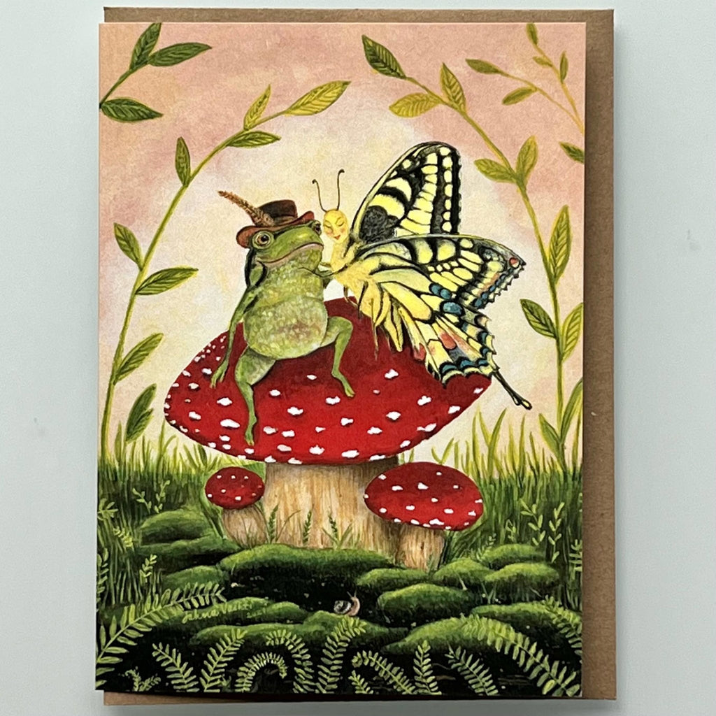 "Toadstool Sweethearts" Single Card - The Regal Find