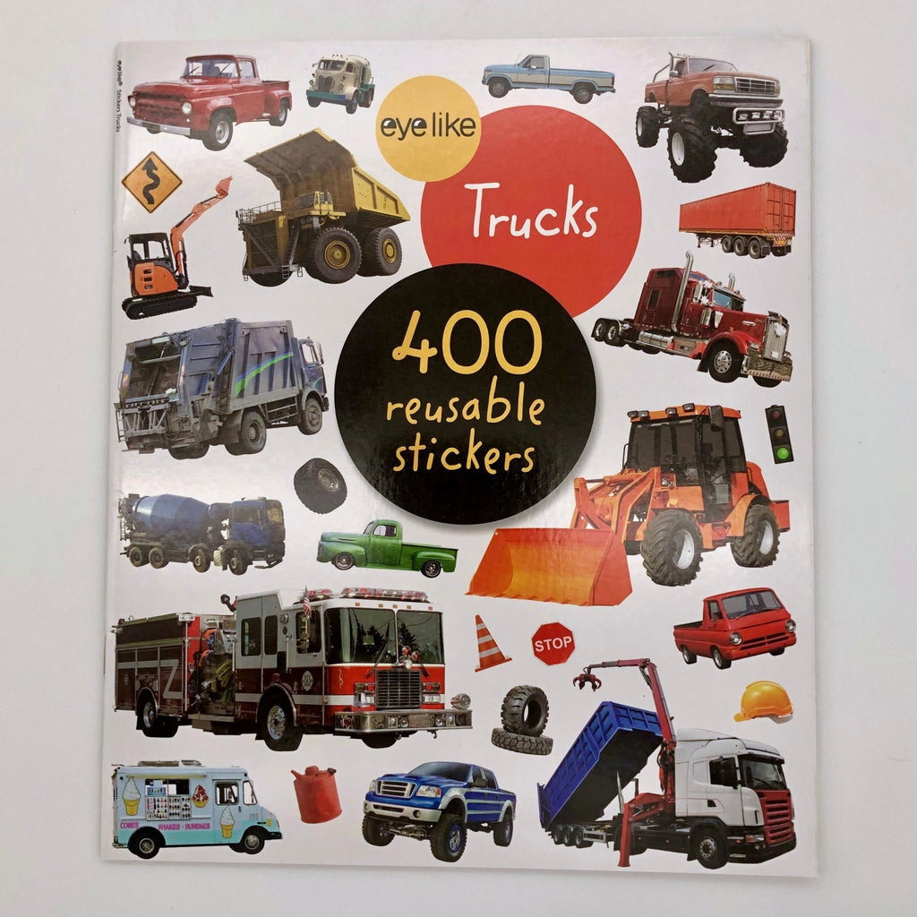 Trucks 400 Reusable Sticker Book - The Regal Find