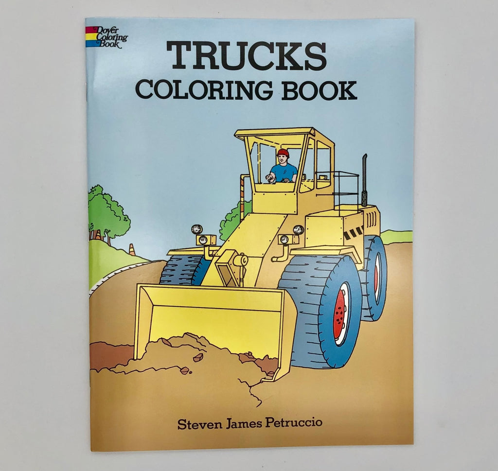 Trucks Coloring Book - The Regal Find