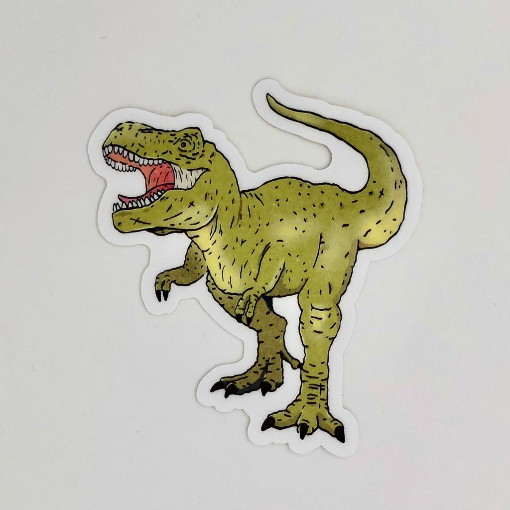 Tyrannosaurus Dinosaur Sticker - The Regal Find