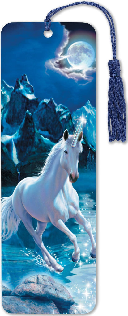 Unicorn 3-D Bookmark - The Regal Find