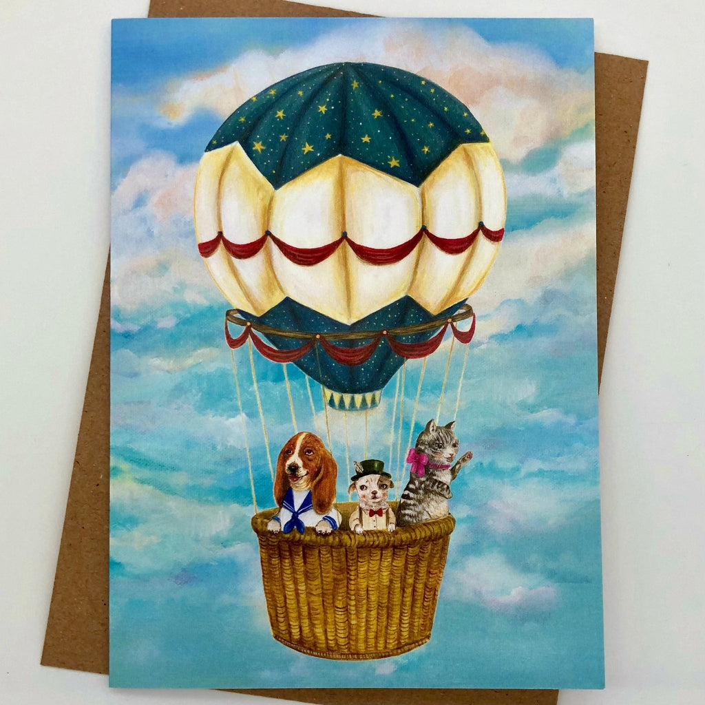 "Up Up & Away" Single Card - The Regal Find