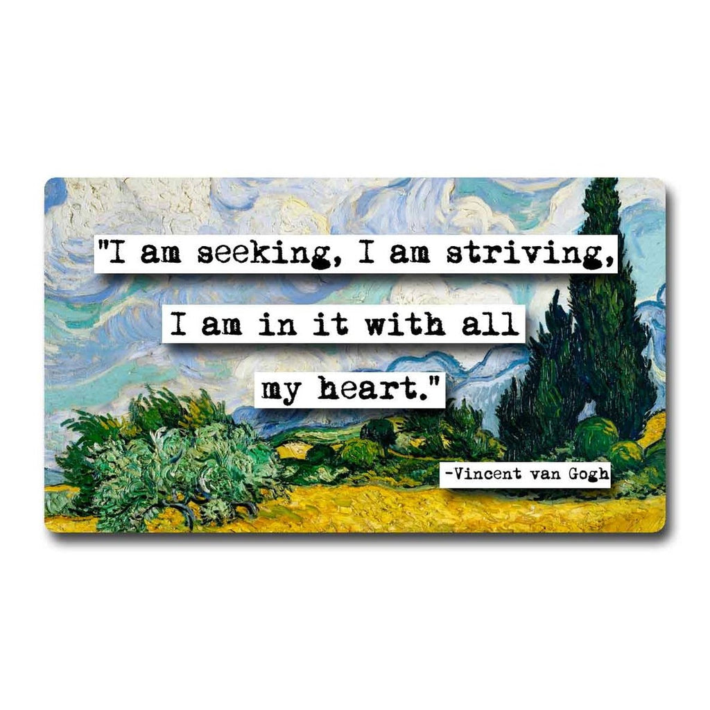 Vincent Van Gogh Mini Quote Cards - The Regal Find