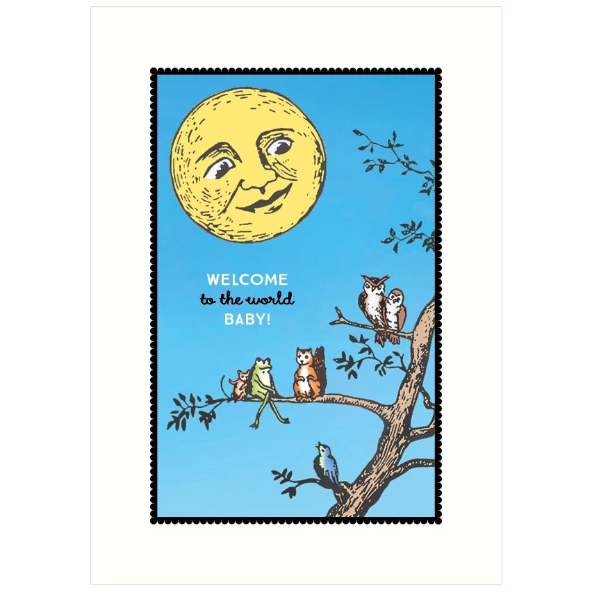 Welcome to The World Baby Card - The Regal Find