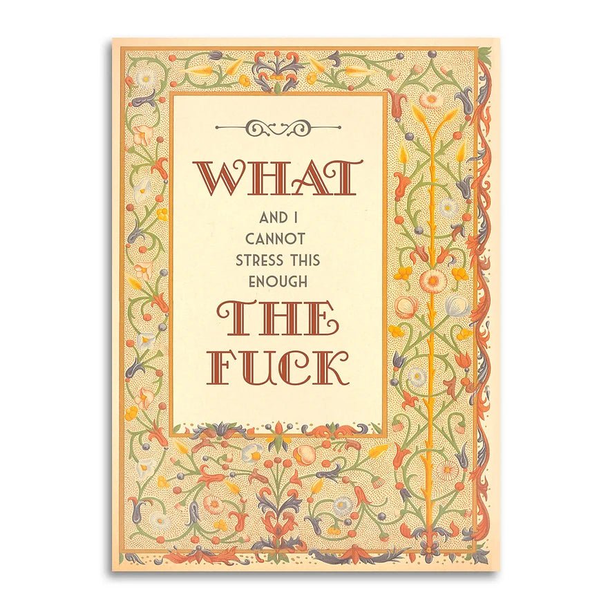 What the F? Card - The Regal Find
