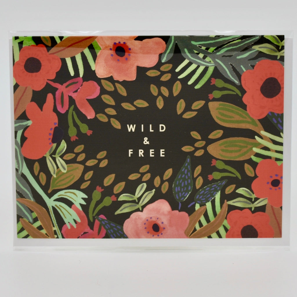 Wild and Free Card - The Regal Find