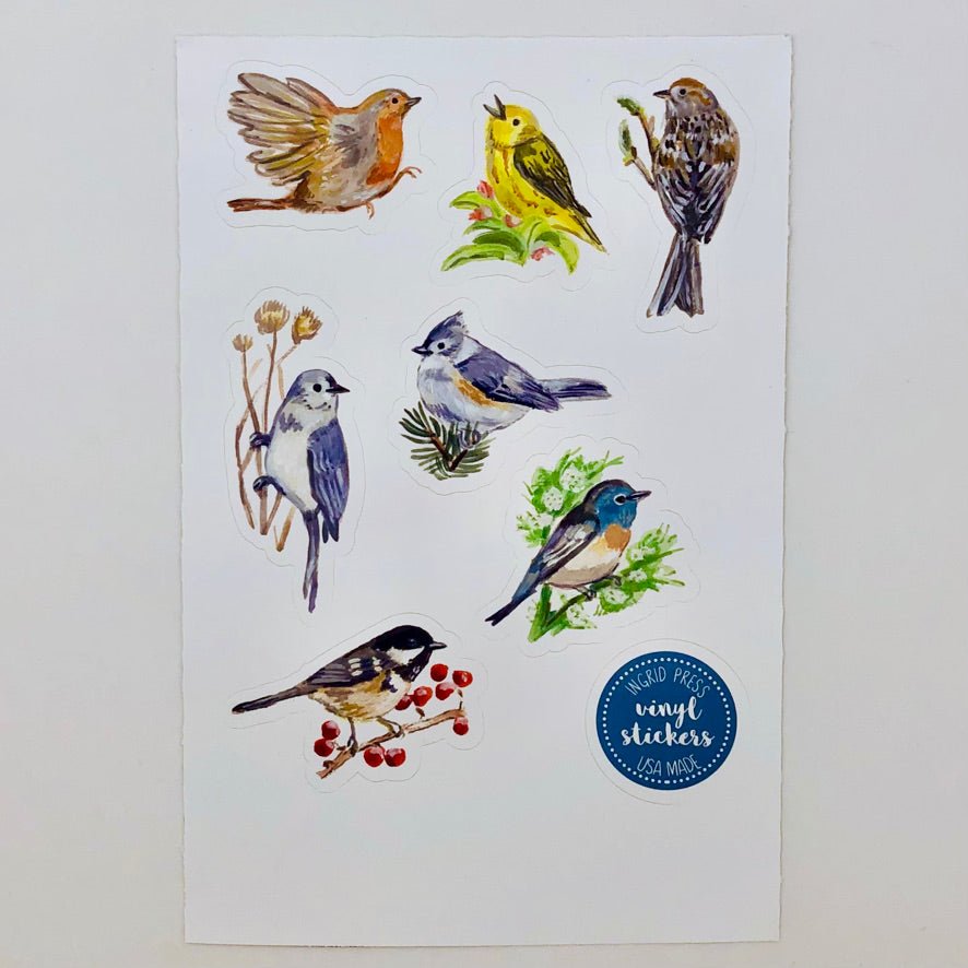 Wild Bird Stickers - The Regal Find
