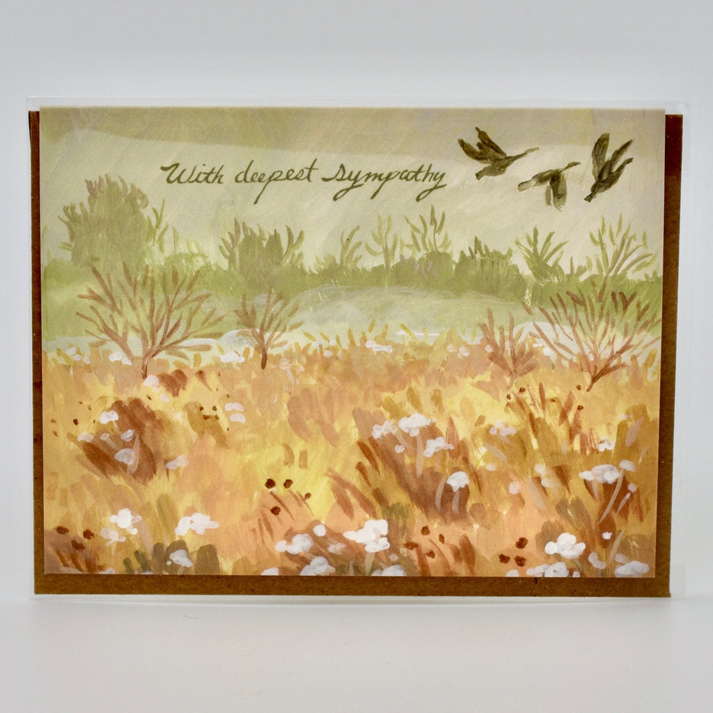 Wild Geese Sympathy Card - The Regal Find