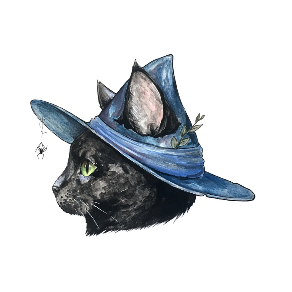 Witch Cat Sticker - The Regal Find