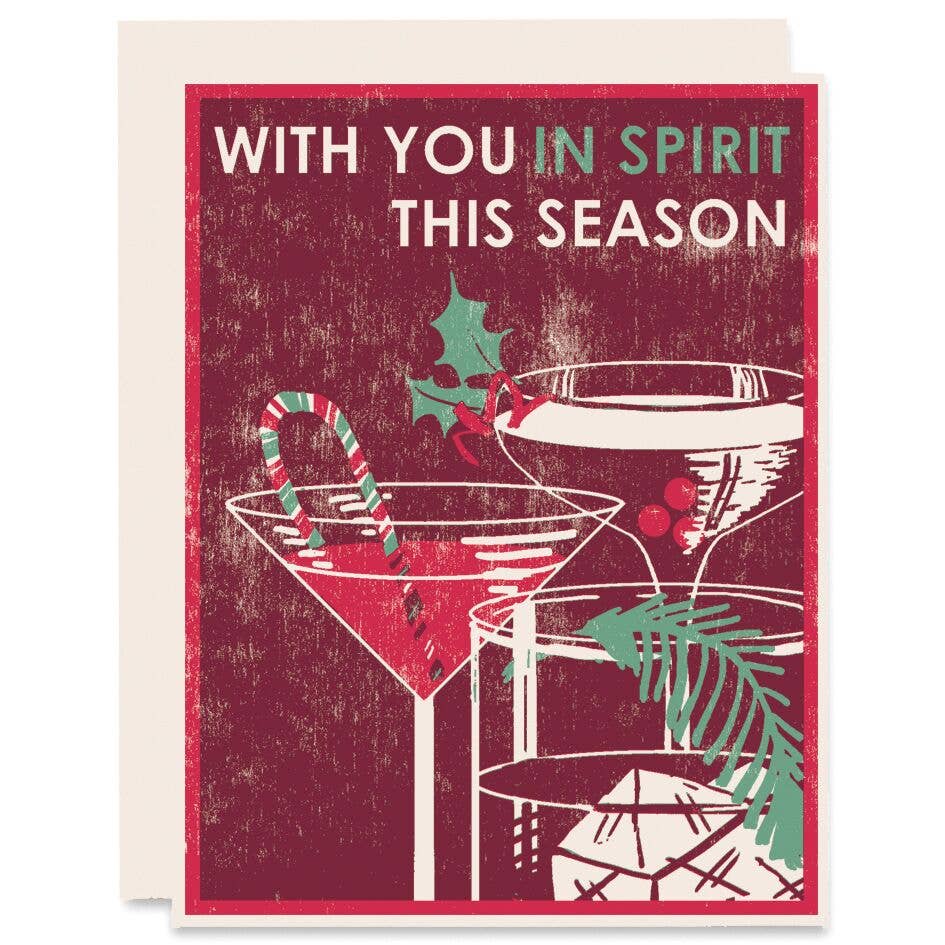 With You In Spirit Holiday Card - Boxed Set - The Regal Find