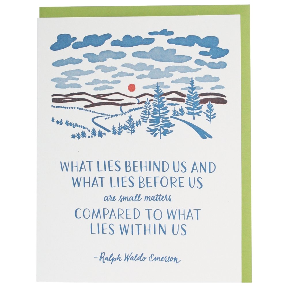 Within Us Quote Graduation Card - The Regal Find