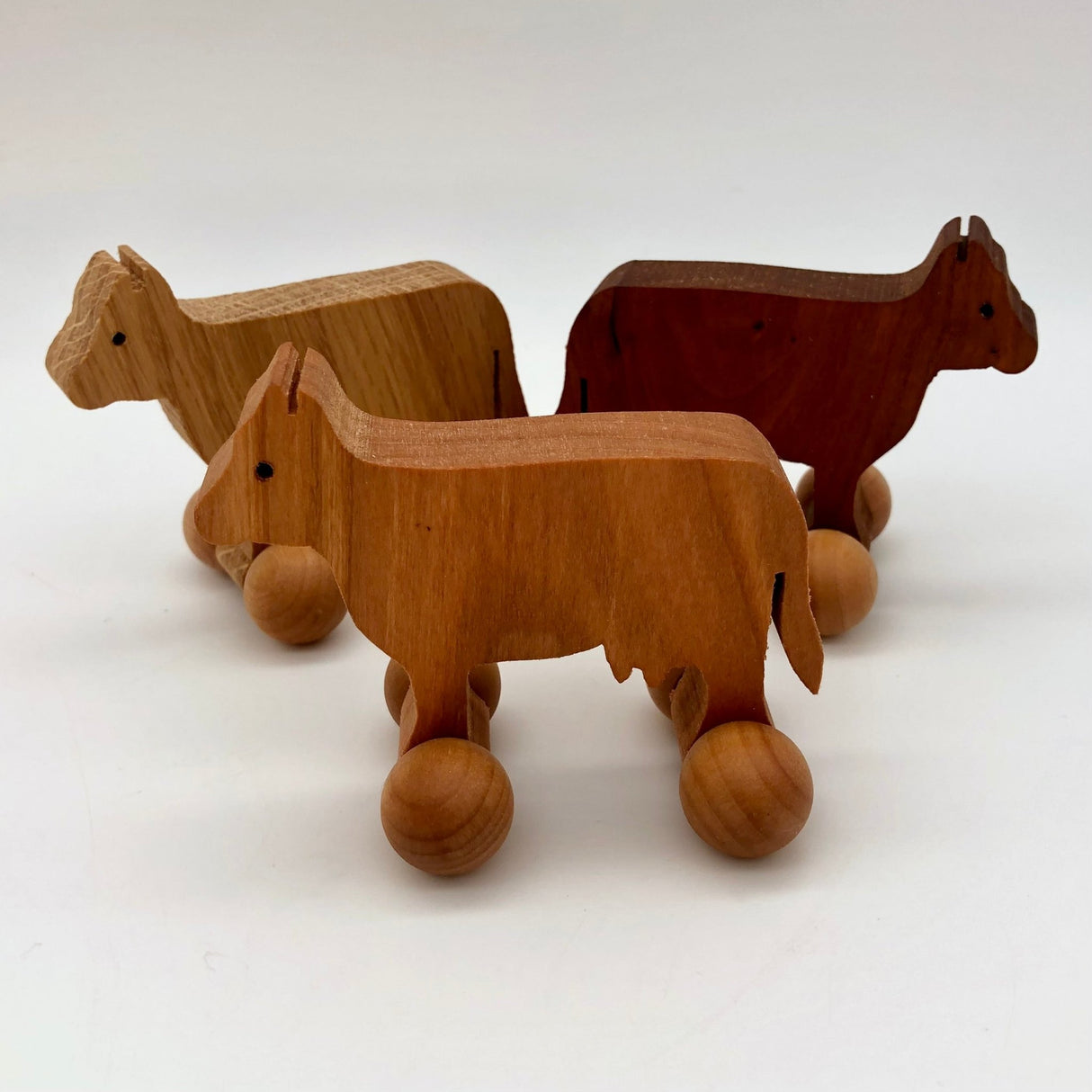 Wood Roly Poly Wheelie Toys - The Regal Find