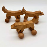 Wood Roly Poly Wheelie Toys - The Regal Find