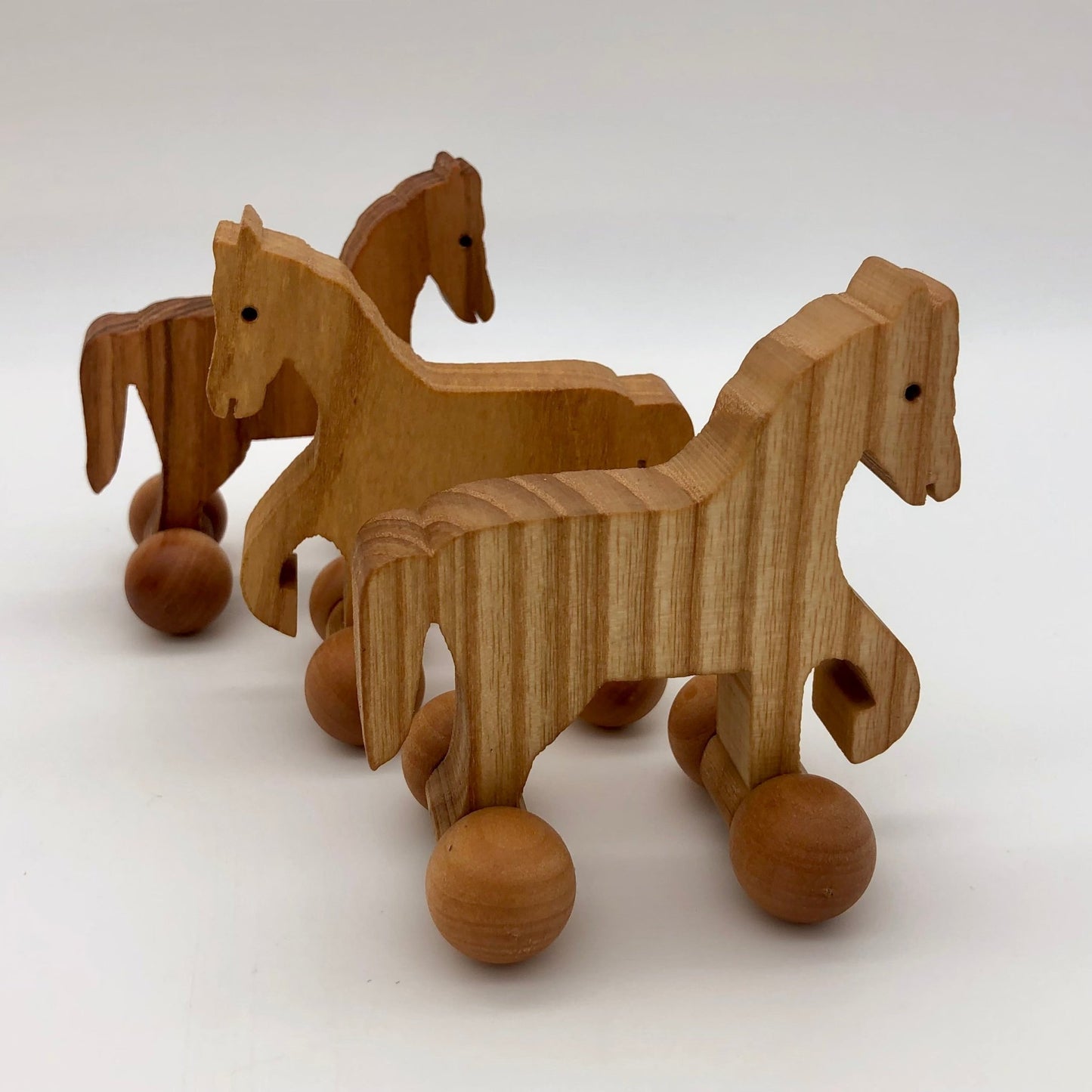Wood Roly Poly Wheelie Toys - The Regal Find
