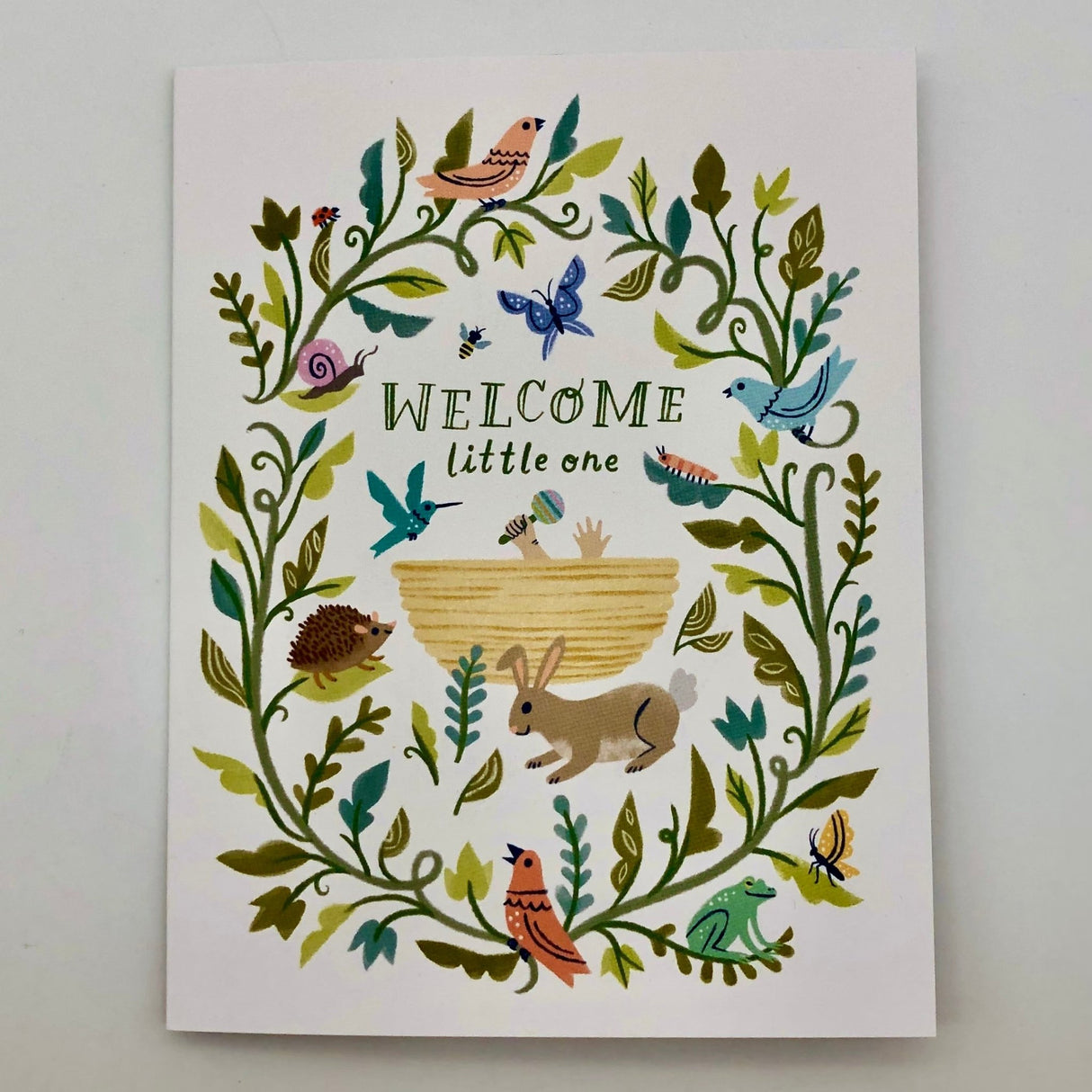 Woodland Welcome Baby Card - The Regal Find