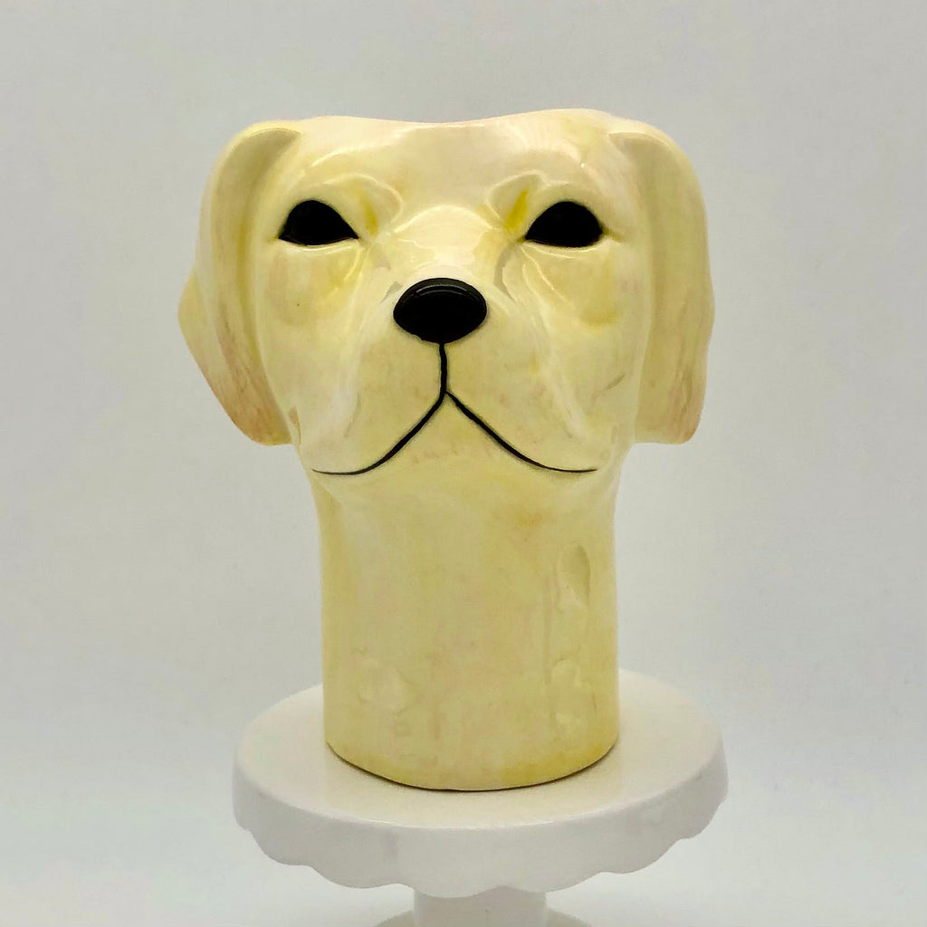 Yellow Labrador Retriever Vase - The Regal Find