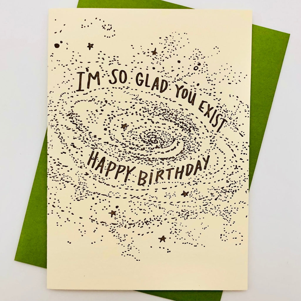 You Exist Birthday Card - The Regal Find