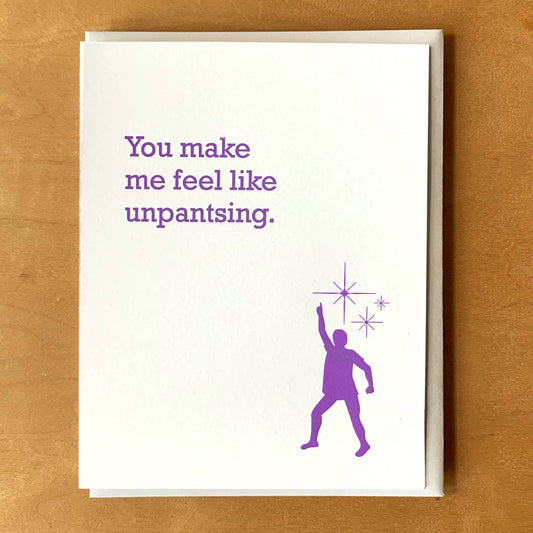 You Make Me Feel Like Unpantsing - The Regal Find