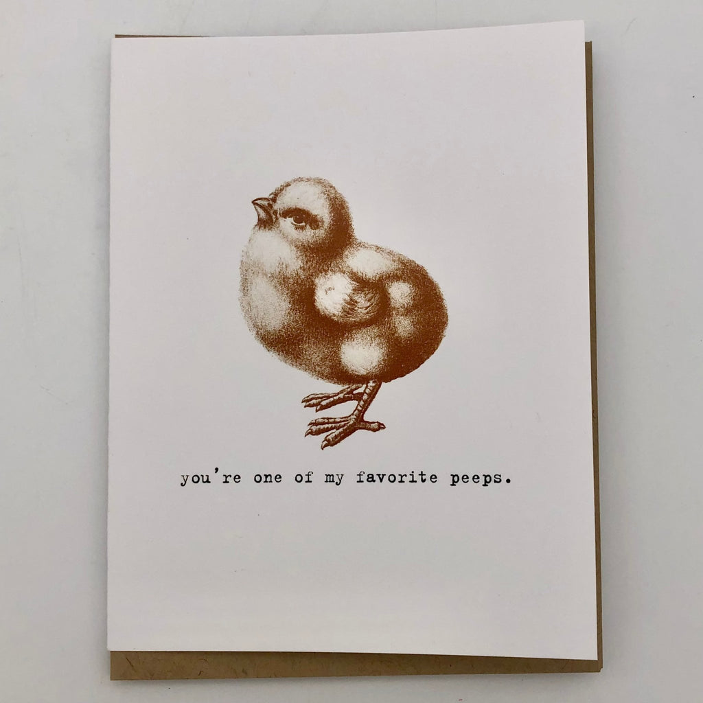 You're One of My Favorite Peeps Cards - The Regal Find