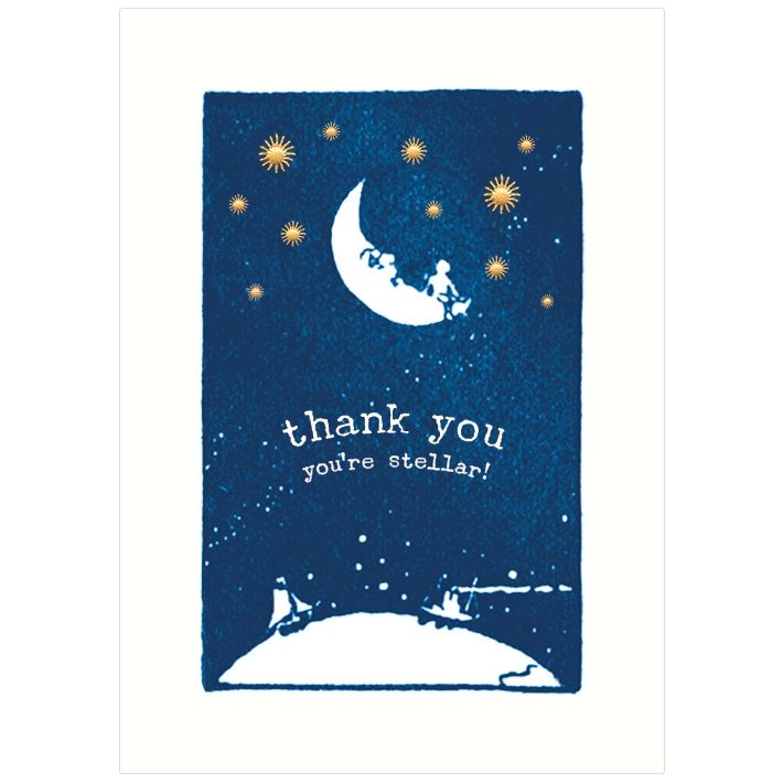 You're Stellar Thank You Card - The Regal Find
